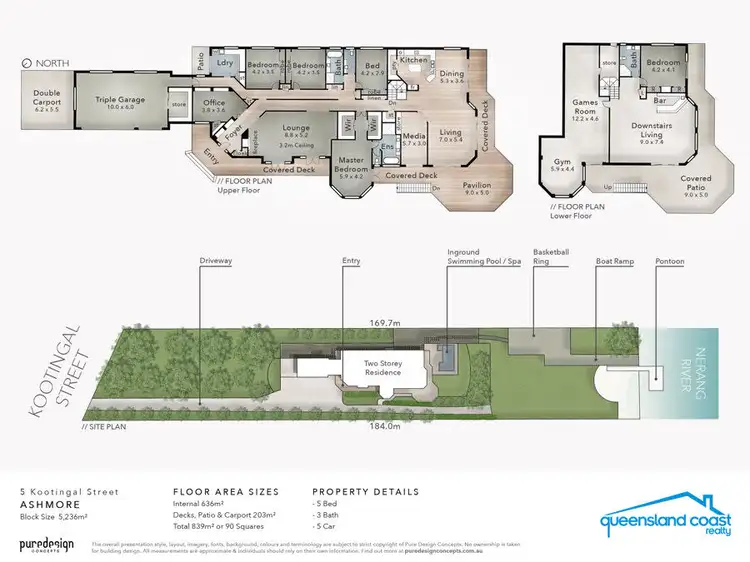 Floorplan of Homely house listing, 5 Kootingal Street, Ashmore QLD 4214