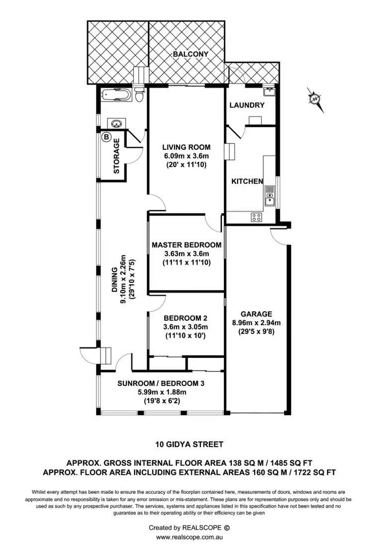 Floorplan of Homely house listing, 10 Gidya Ave, Bongaree QLD 4507
