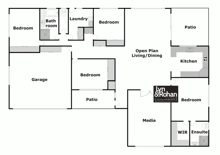 Floorplan of Homely house listing, 11 Lyrebird Lane, Bohle Plains QLD 4817