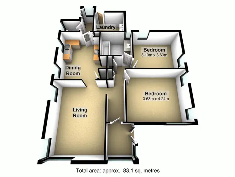 Floorplan of Homely house listing, 23 Willard Street, Carina Heights QLD 4152