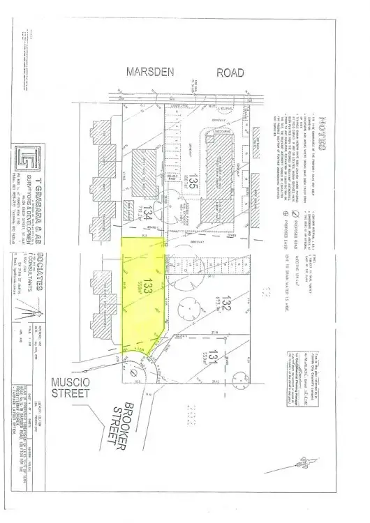 Floorplan of Homely land listing, 63 Brooker Street, Colyton NSW 2760