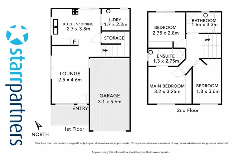 Floorplan of Homely townhouse listing, 1/37 O'Brien Street, Mount Druitt NSW 2770