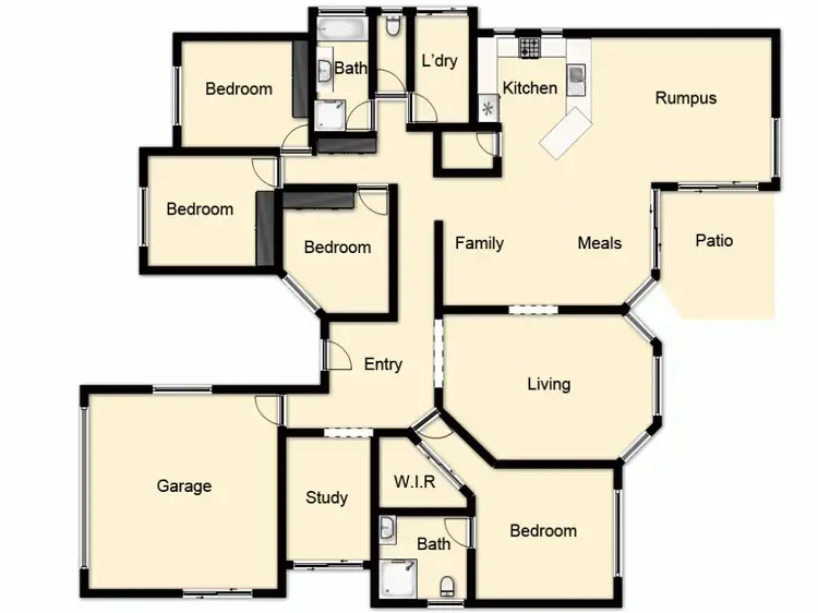 Floorplan of Homely house listing, 2 Cooktown Court, Deception Bay QLD 4508
