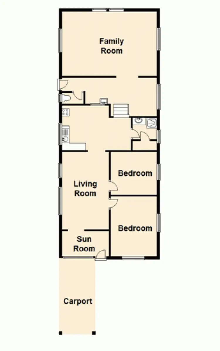 Floorplan of Homely house listing, 13 Dover Road, Margate QLD 4019