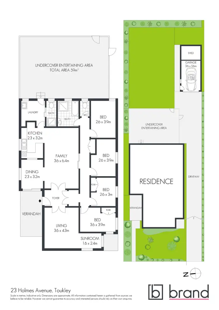 Floorplan of Homely house listing, 23 Holmes Avenue, Toukley NSW 2263