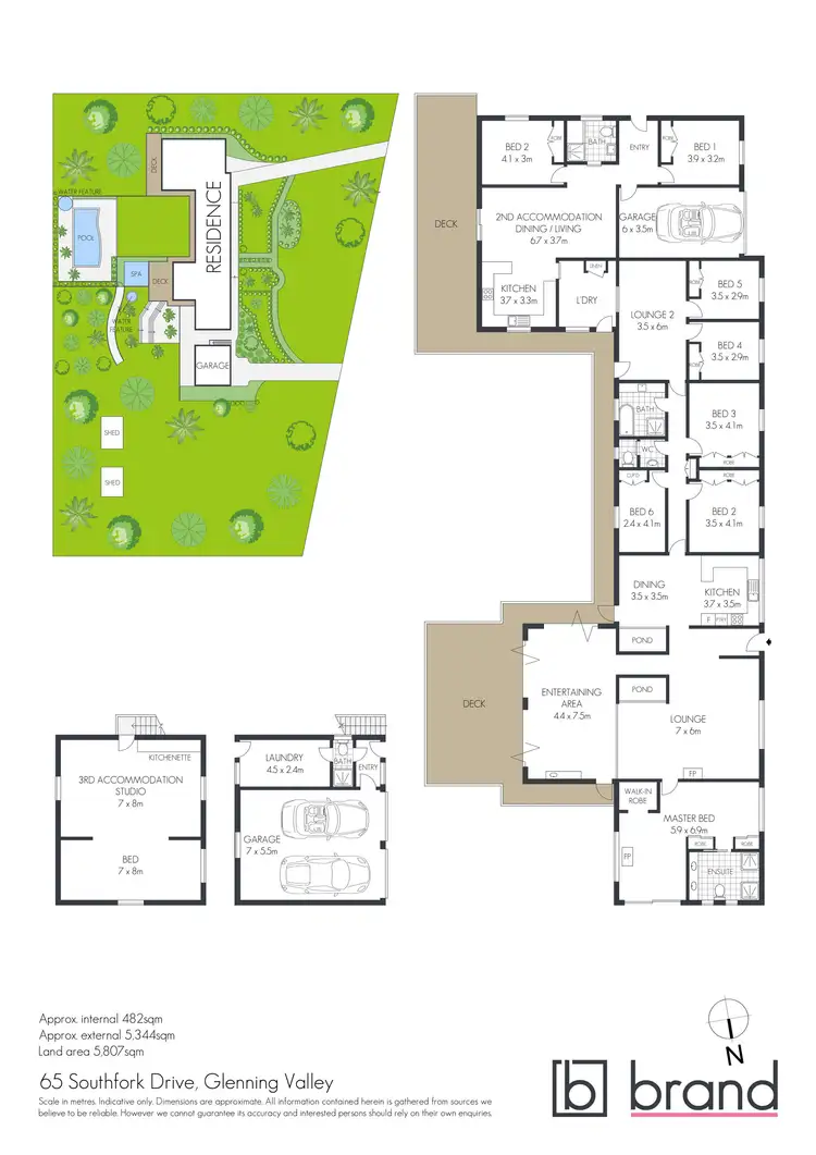 Floorplan of Homely rural property listing, 65 Southfork Drive, Glenning Valley NSW 2261