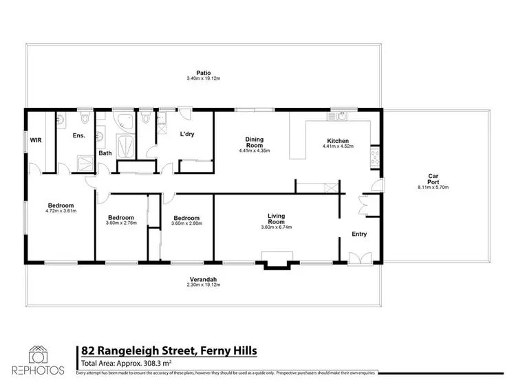 Floorplan of Homely house listing, 82 Rangeleigh Street, Ferny Hills QLD 4055