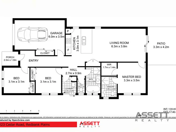 Floorplan of Homely house listing, 223 Cedar Road, Redbank Plains QLD 4301
