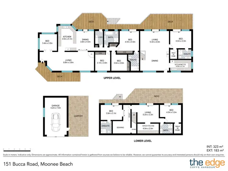 Floorplan of Homely rural property listing, 151 Bucca Road, Moonee Beach NSW 2450