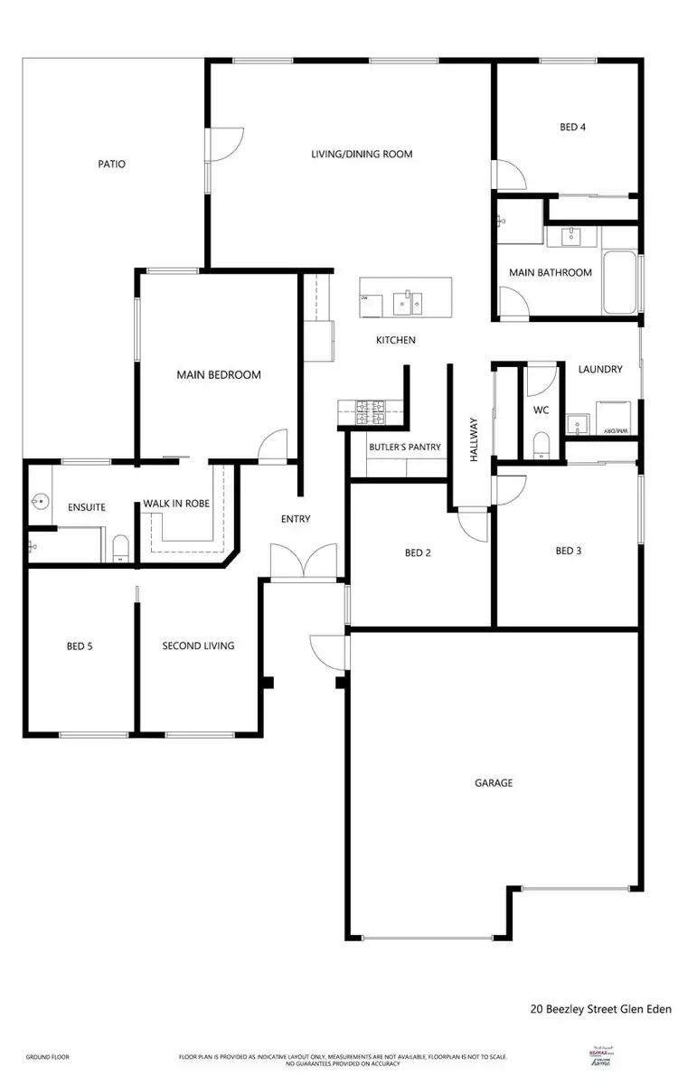 Floorplan of Homely house listing, 20 Beezley Street, Glen Eden QLD 4680