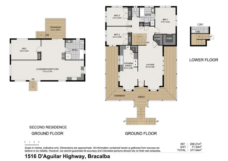 Floorplan of Homely house listing, 1516 D'Aguilar Highway, Bracalba QLD 4512