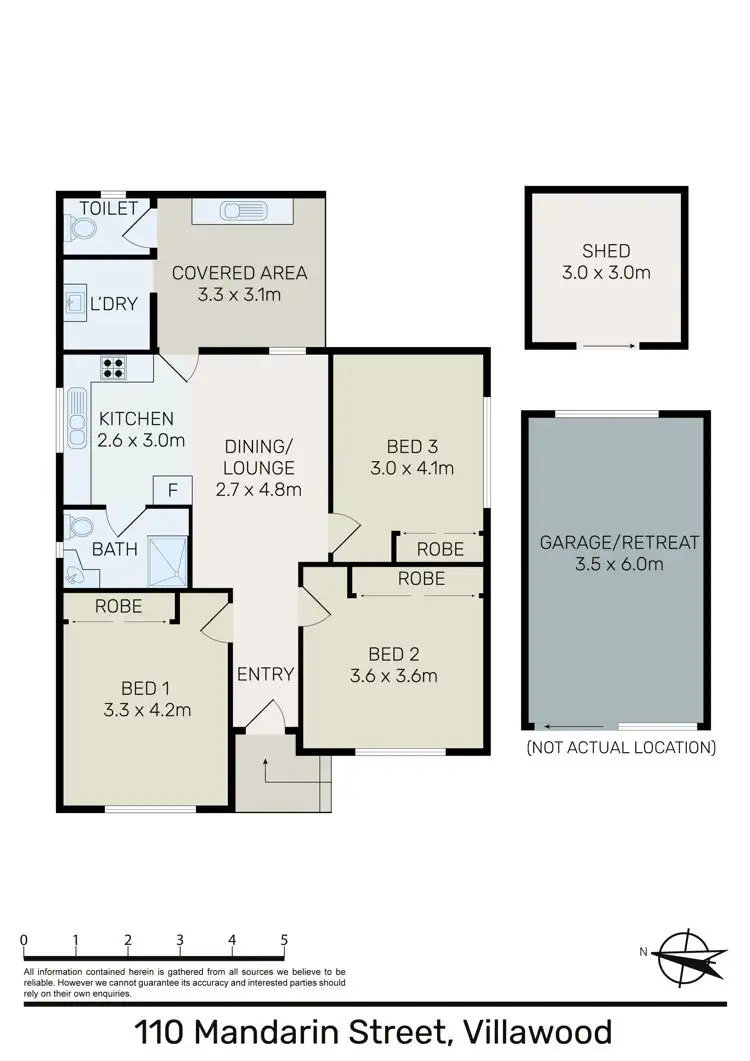 Floorplan of Homely house listing, 110 Mandarin Street, Villawood NSW 2163