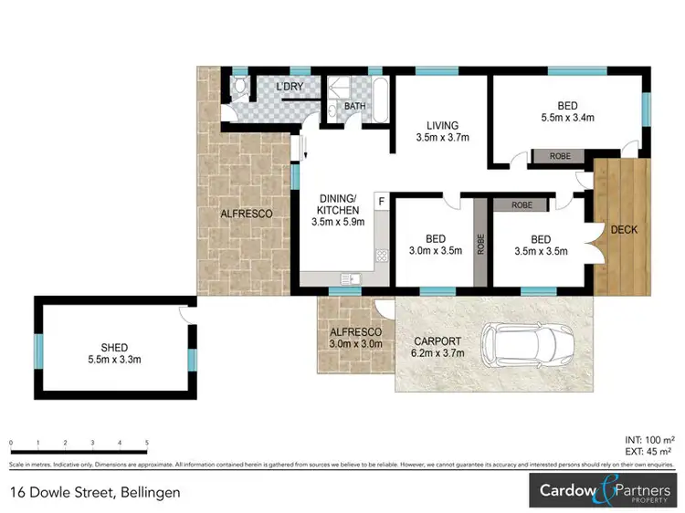 Floorplan of Homely house listing, 16 Dowle Street, Bellingen NSW 2454