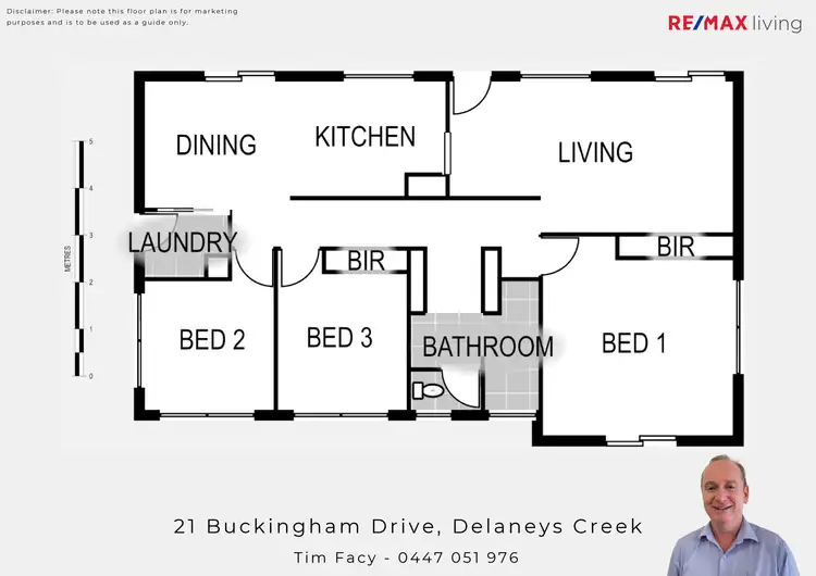 Floorplan of Homely rural property listing, 21 Buckingham Road, Delaneys Creek QLD 4514