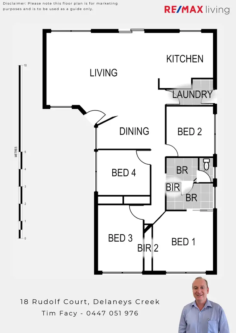 Floorplan of Homely house listing, 18 Rudolf Court, Delaneys Creek QLD 4514