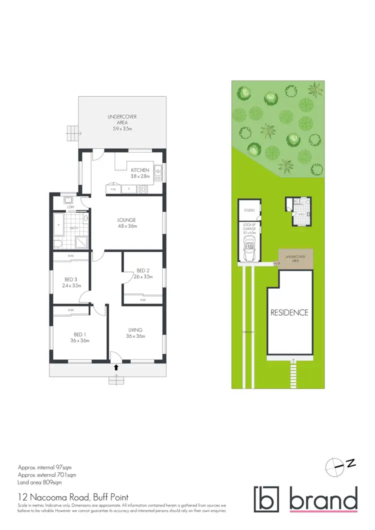 Floorplan of Homely house listing, 12 Nacooma Road, Buff Point NSW 2262