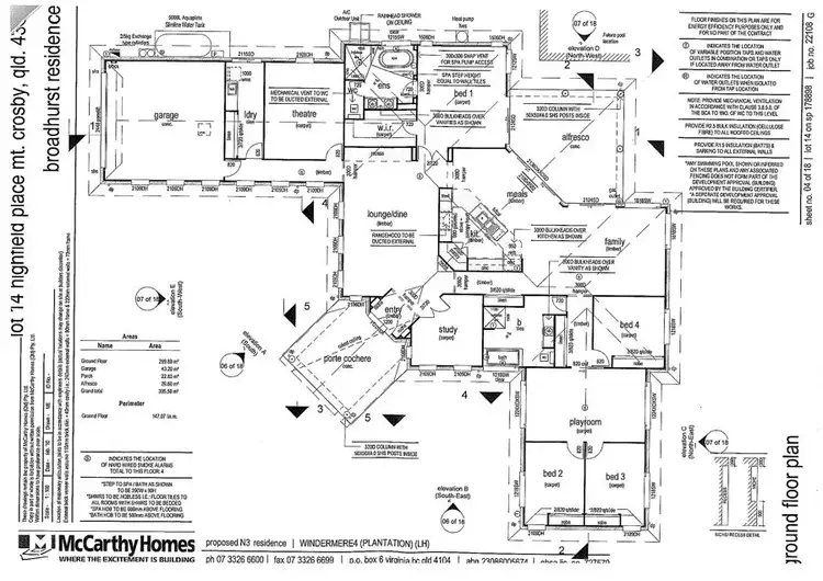 Floorplan of Homely house listing, 50 Highfield Place, Mount Crosby QLD 4306