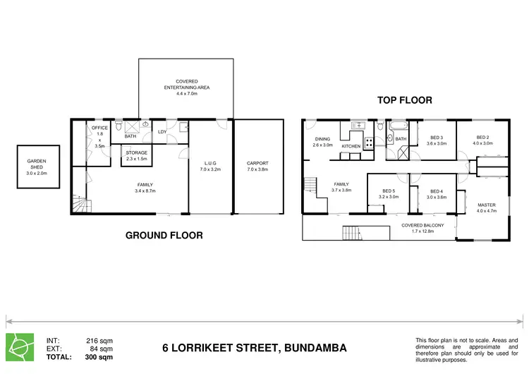 Floorplan of Homely house listing, 6 Lorrikeet Street, Bundamba QLD 4304