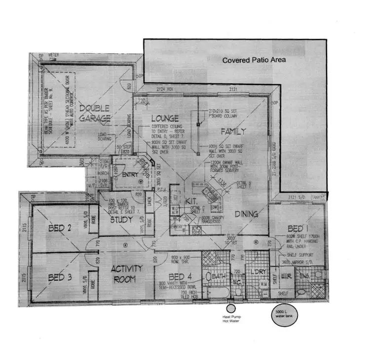 Floorplan of Homely house listing, 41 Phar Lap Parade, Karalee QLD 4306