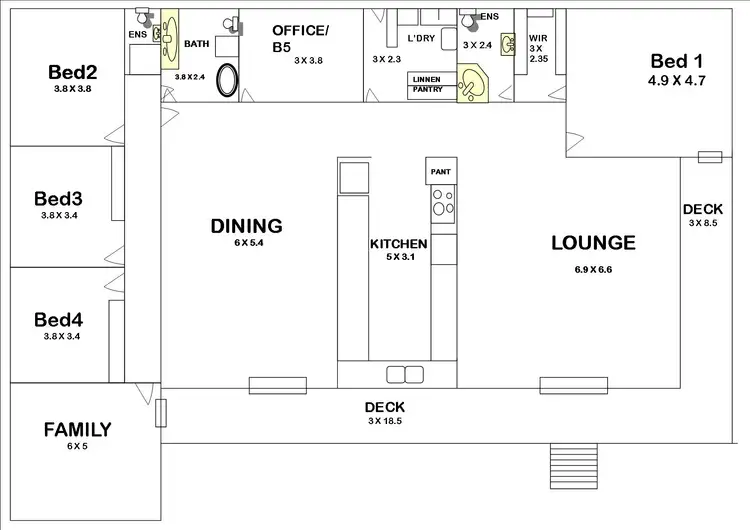 Floorplan of Homely house listing, 194-226 Linnings Road, Haigslea QLD 4306