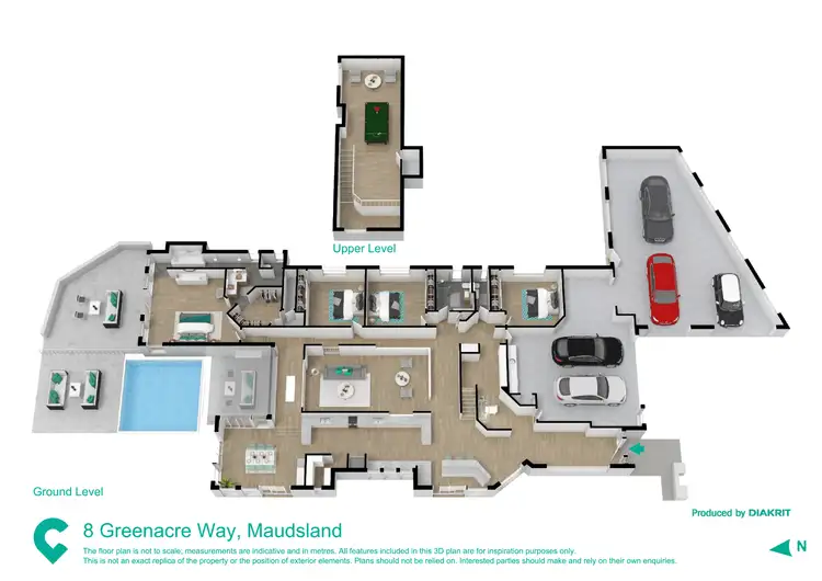 Floorplan of Homely house listing, 8 Greenacre Way, Maudsland QLD 4210