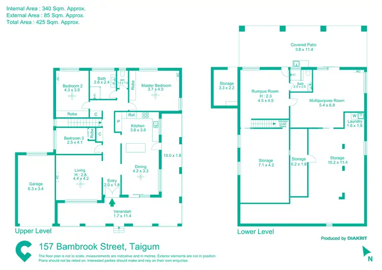 Floorplan of Homely house listing, 157 Bambrook Street, Taigum QLD 4018
