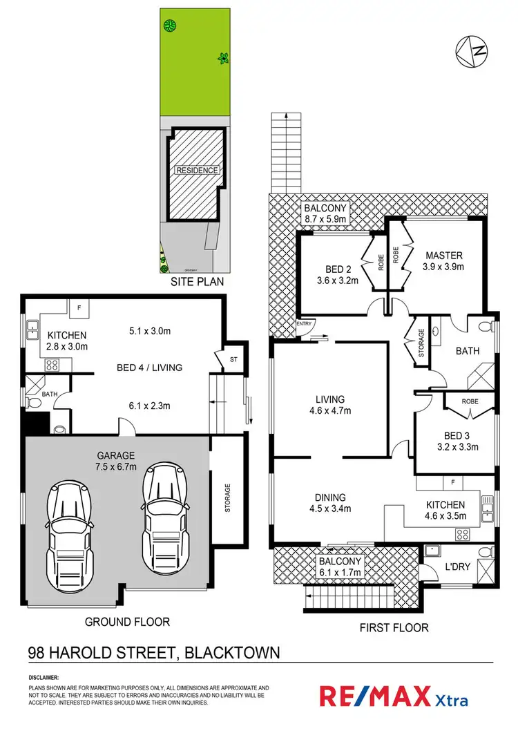 Floorplan of Homely house listing, 98 Harold Street, Blacktown NSW 2148