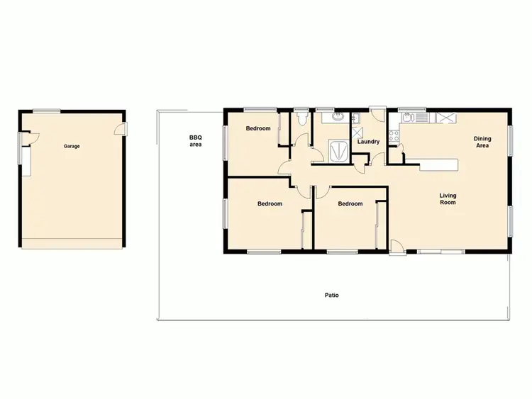 Floorplan of Homely house listing, 11 Ewart Street, Deception Bay QLD 4508