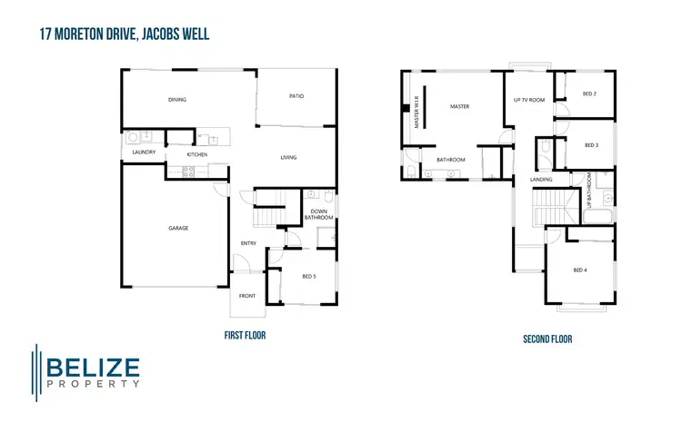 Floorplan of Homely house listing, 17 Moreton Drive, Jacobs Well QLD 4208