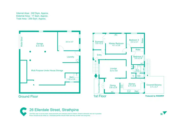 Floorplan of Homely house listing, 26 Ellerdale Street, Strathpine QLD 4500