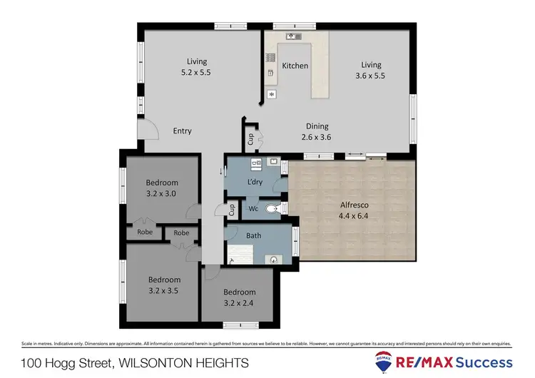 Floorplan of Homely house listing, 100 Hogg Street, Wilsonton Heights QLD 4350