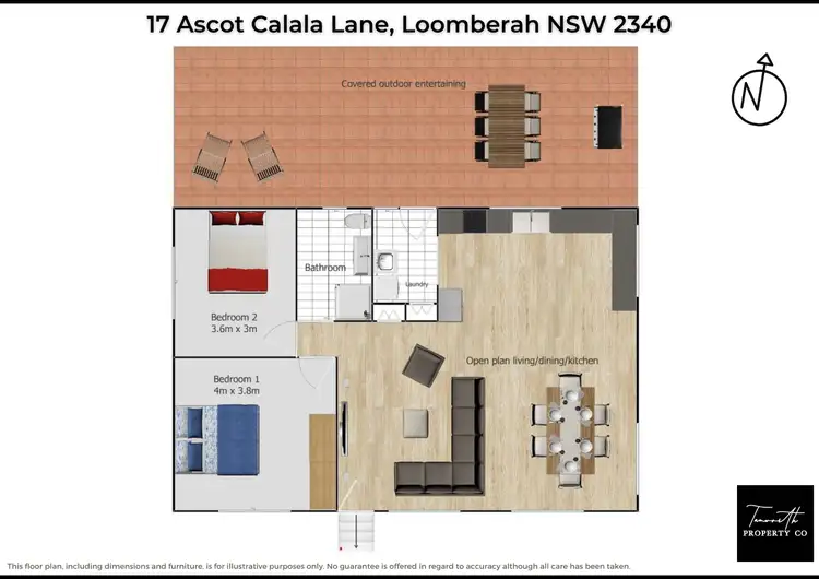 Floorplan of Homely rural property listing, 17 Ascot Calala Road, Tamworth NSW 2340