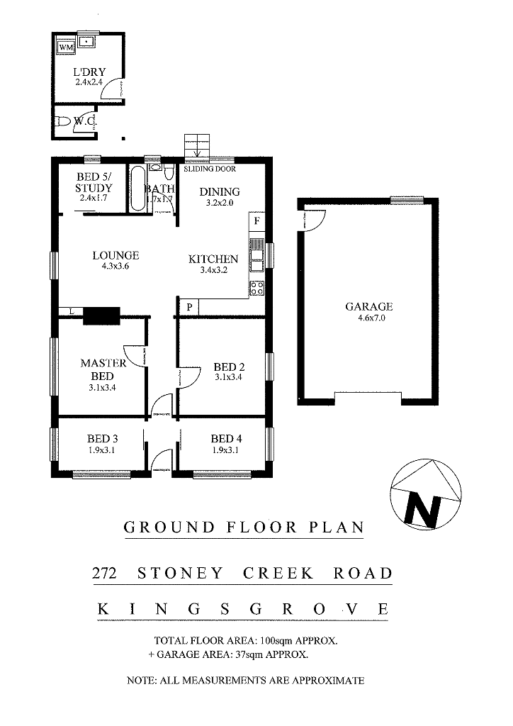 Floorplan of Homely house listing, Address available on request