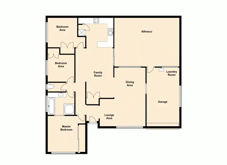 Floorplan of Homely house listing, 25 Allamanda Street, Runcorn QLD 4113
