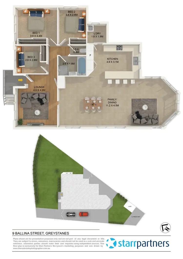 Floorplan of Homely house listing, 9 Ballina Street, Greystanes NSW 2145