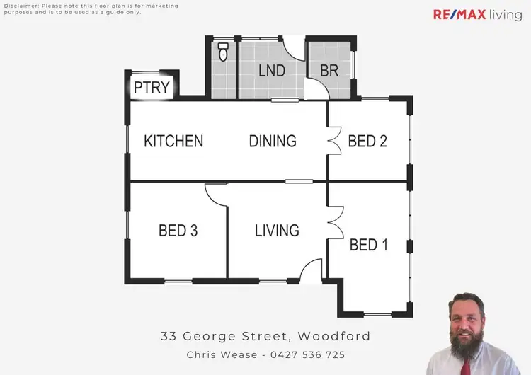 Floorplan of Homely house listing, 33 George Street, Woodford QLD 4514