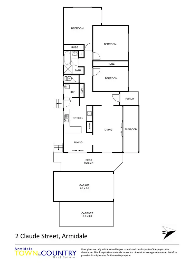 Floorplan of Homely house listing, 2 Claude Street, Armidale NSW 2350