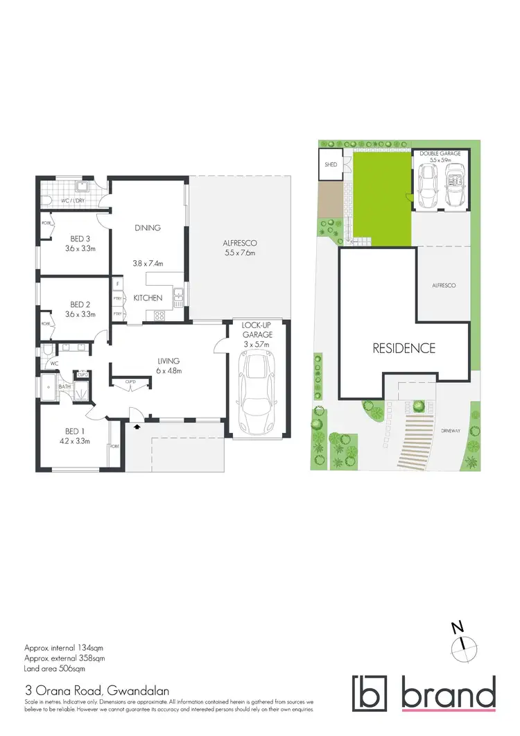 Floorplan of Homely house listing, 3 Orana Road, Gwandalan NSW 2259