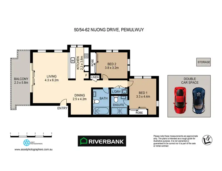 Floorplan of Homely unit listing, 50/54-62 Nijong Drive, Pemulwuy NSW 2145