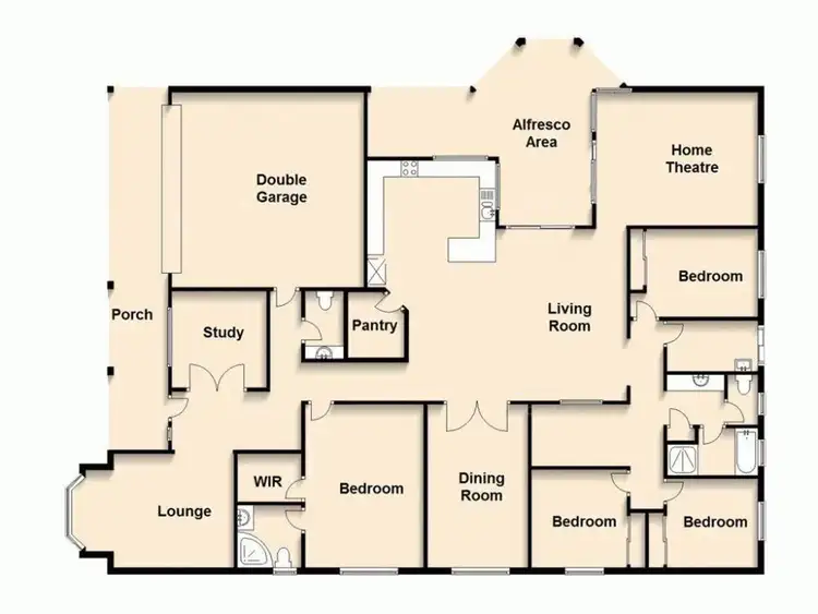 Floorplan of Homely house listing, 3 The Concourse, Underwood QLD 4119