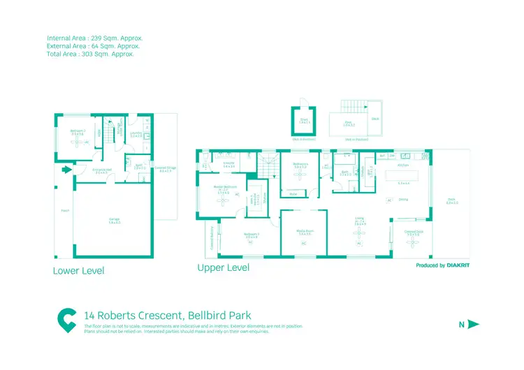 Floorplan of Homely house listing, 14 Roberts Crescent, Bellbird Park QLD 4300