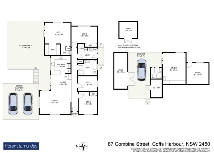 Floorplan of Homely house listing, 87 Combine St, Coffs Harbour NSW 2450