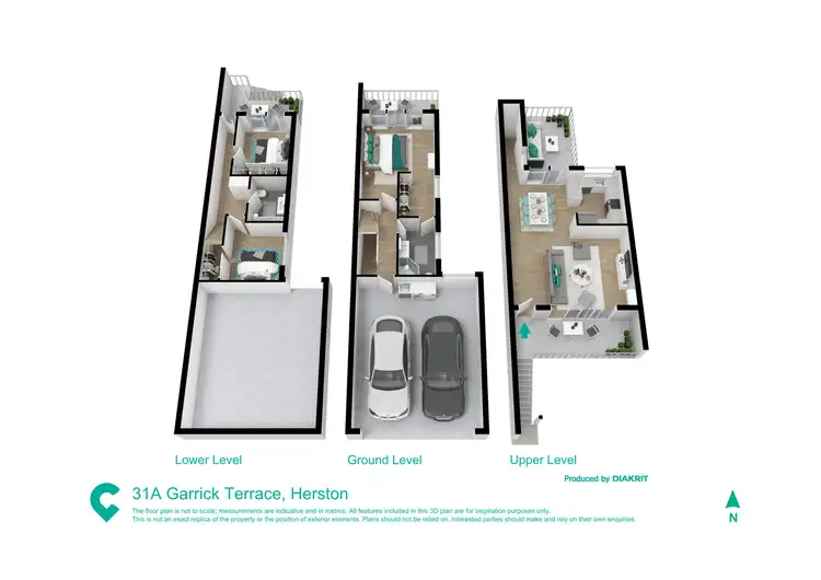 Floorplan of Homely house listing, 31A Garrick Tce, Herston QLD 4006