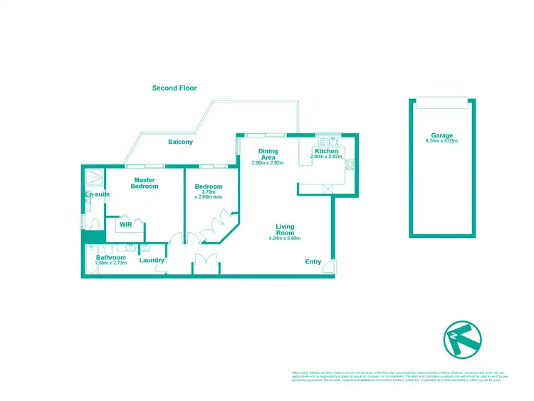 Floorplan of Homely apartment listing, 7/26 Dalmore Street, Ashgrove QLD 4060