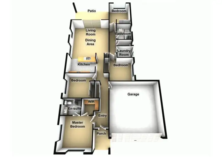 Floorplan of Homely house listing, 16 Pumello Court, Bellmere QLD 4510