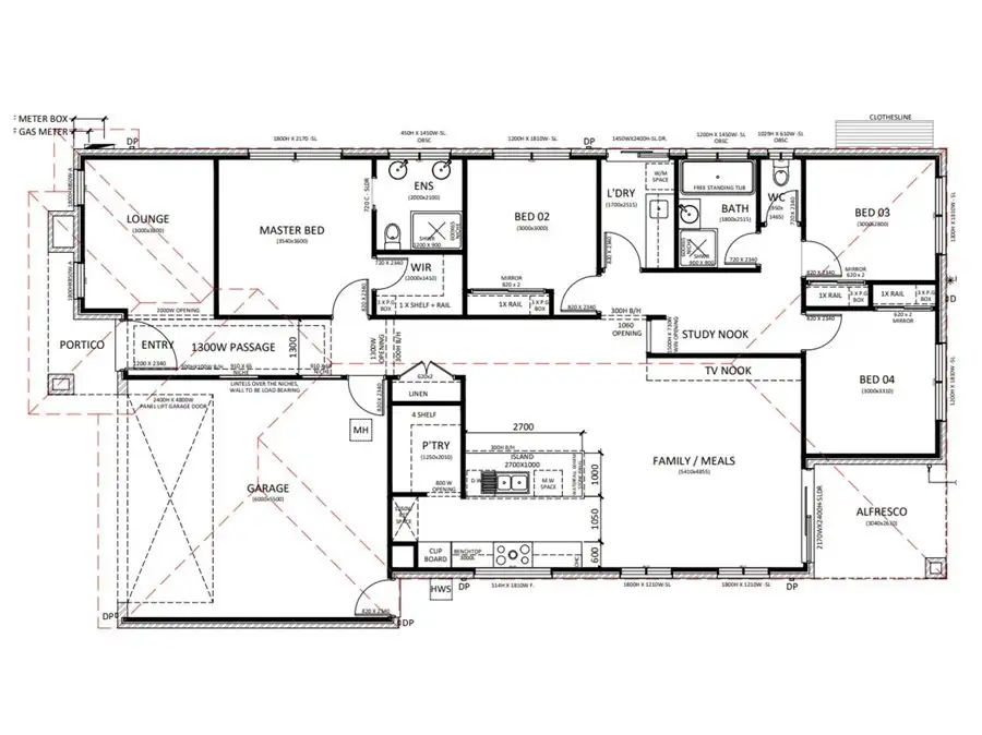 Floorplan of Homely house listing, Address available on request