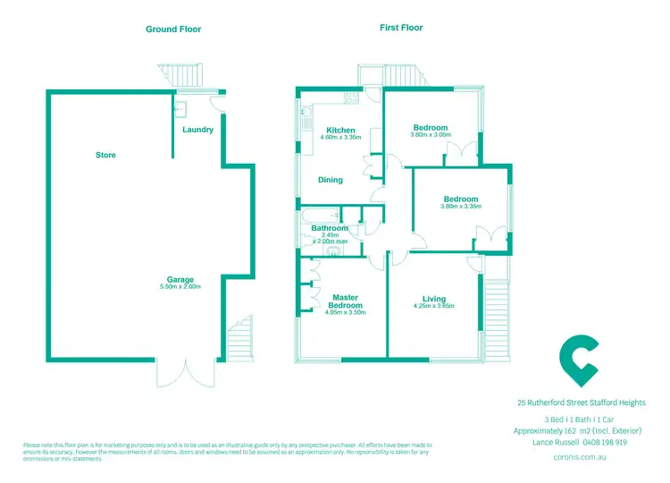 Floorplan of Homely house listing, 25 Rutherford Street, Stafford Heights QLD 4053