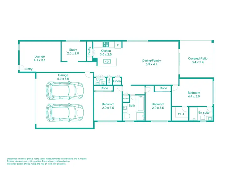 Floorplan of Homely house listing, 40 Gilvear Crescent, Strathpine QLD 4500