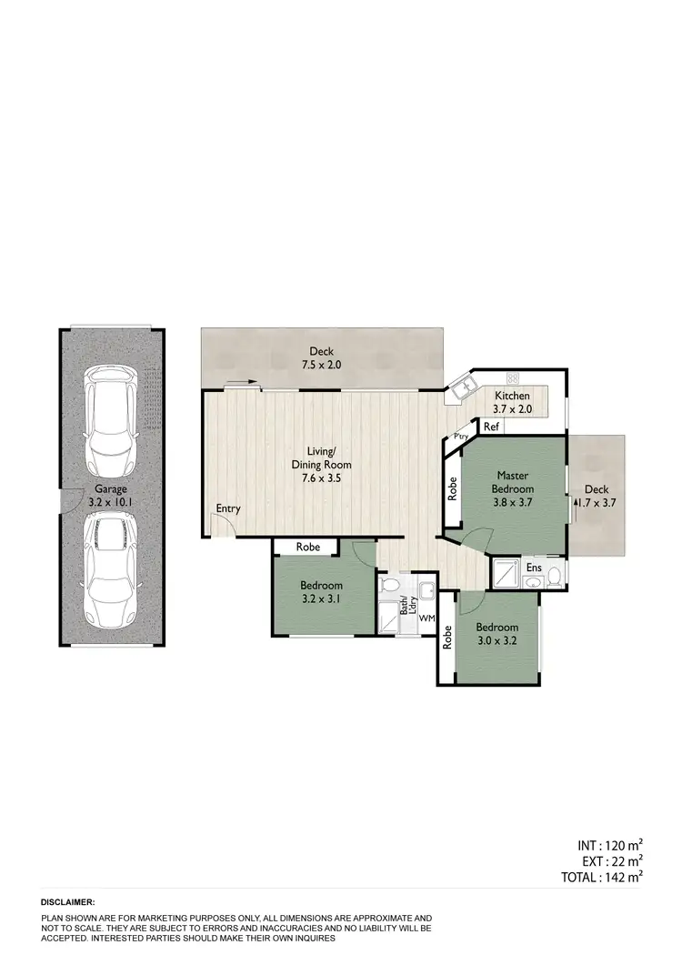Floorplan of Homely unit listing, 3/44 Toombul Terrace, Nundah QLD 4012