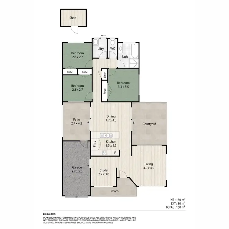 Floorplan of Homely house listing, 16 Obiri Place, Zillmere QLD 4034